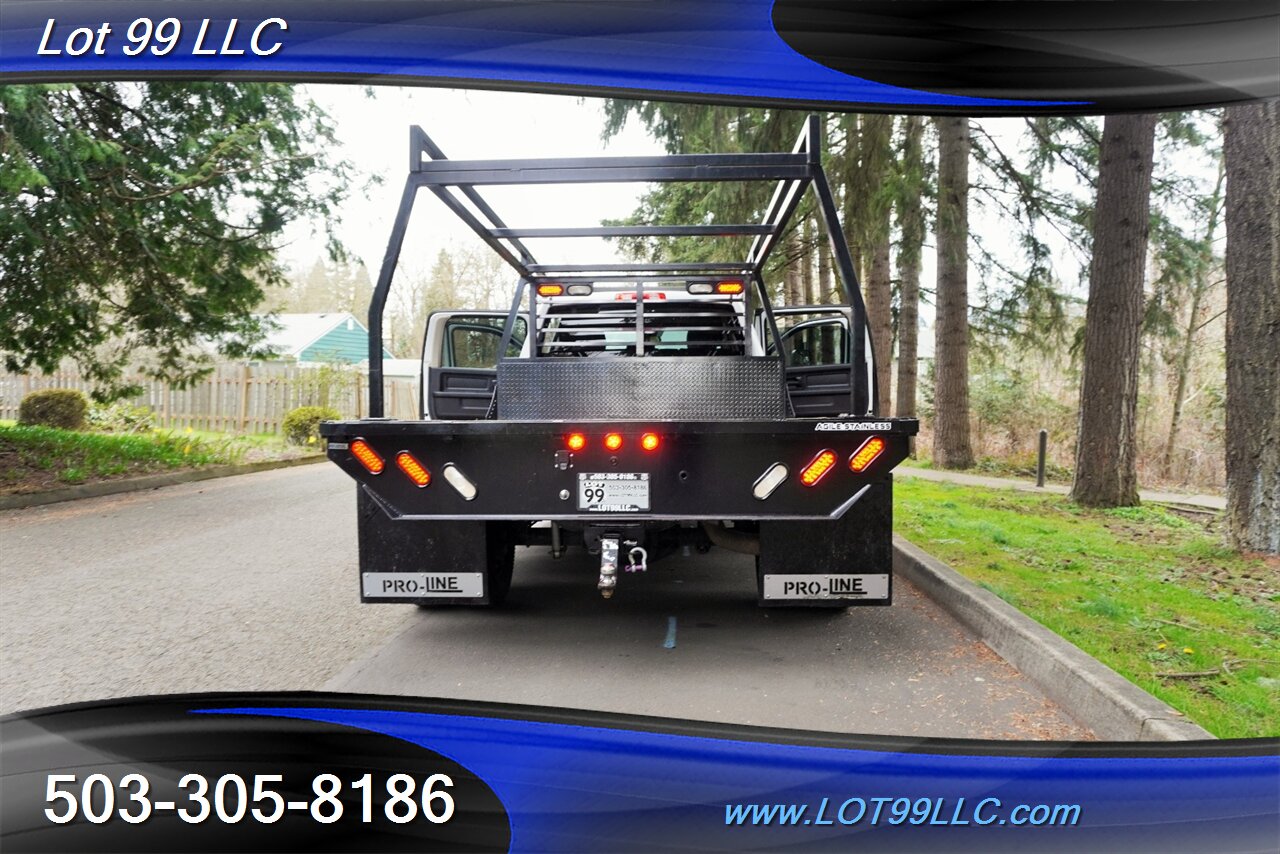 2018 RAM 3500 Tradesman 4X4 Dullay 6.7L Cummins Crew Cab FLATBED Roof Rack Newer Tires 2 OWNERS - Photo 32 - Milwaukie, OR 97267