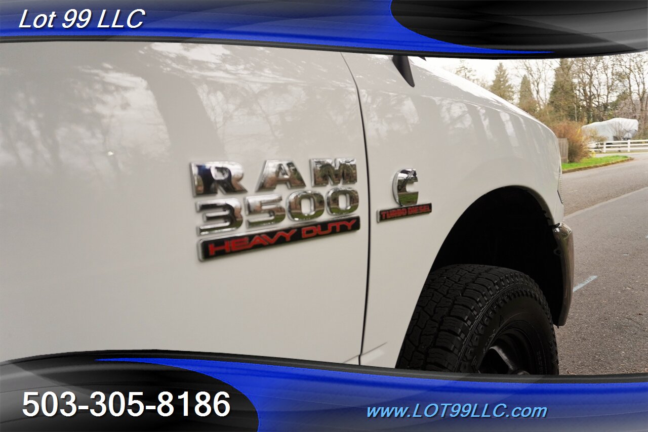 2018 RAM 3500 Tradesman 4X4 Dullay 6.7L Cummins Crew Cab FLATBED Roof Rack Newer Tires 2 OWNERS - Photo 36 - Milwaukie, OR 97267