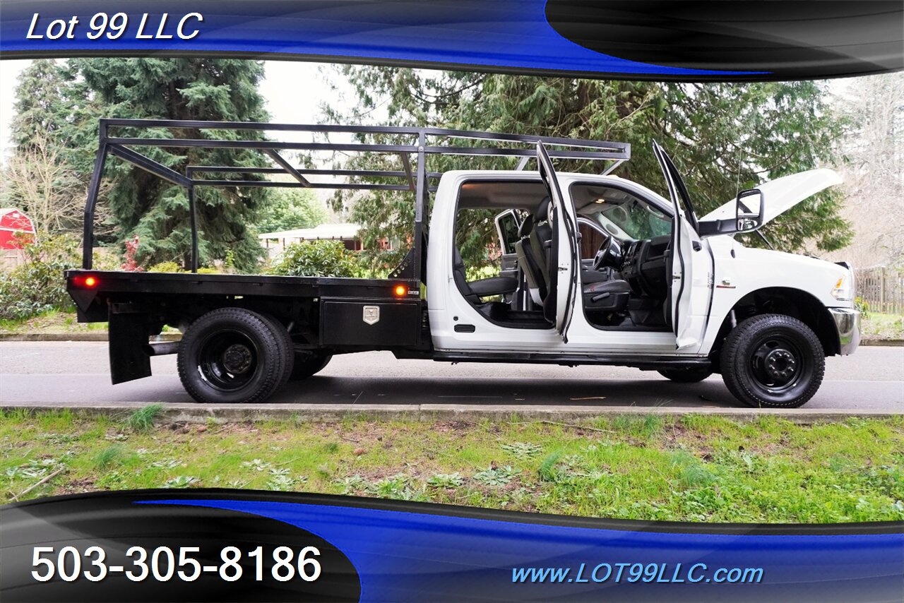 2018 RAM 3500 Tradesman 4X4 Dullay 6.7L Cummins Crew Cab FLATBED Roof Rack Newer Tires 2 OWNERS - Photo 31 - Milwaukie, OR 97267