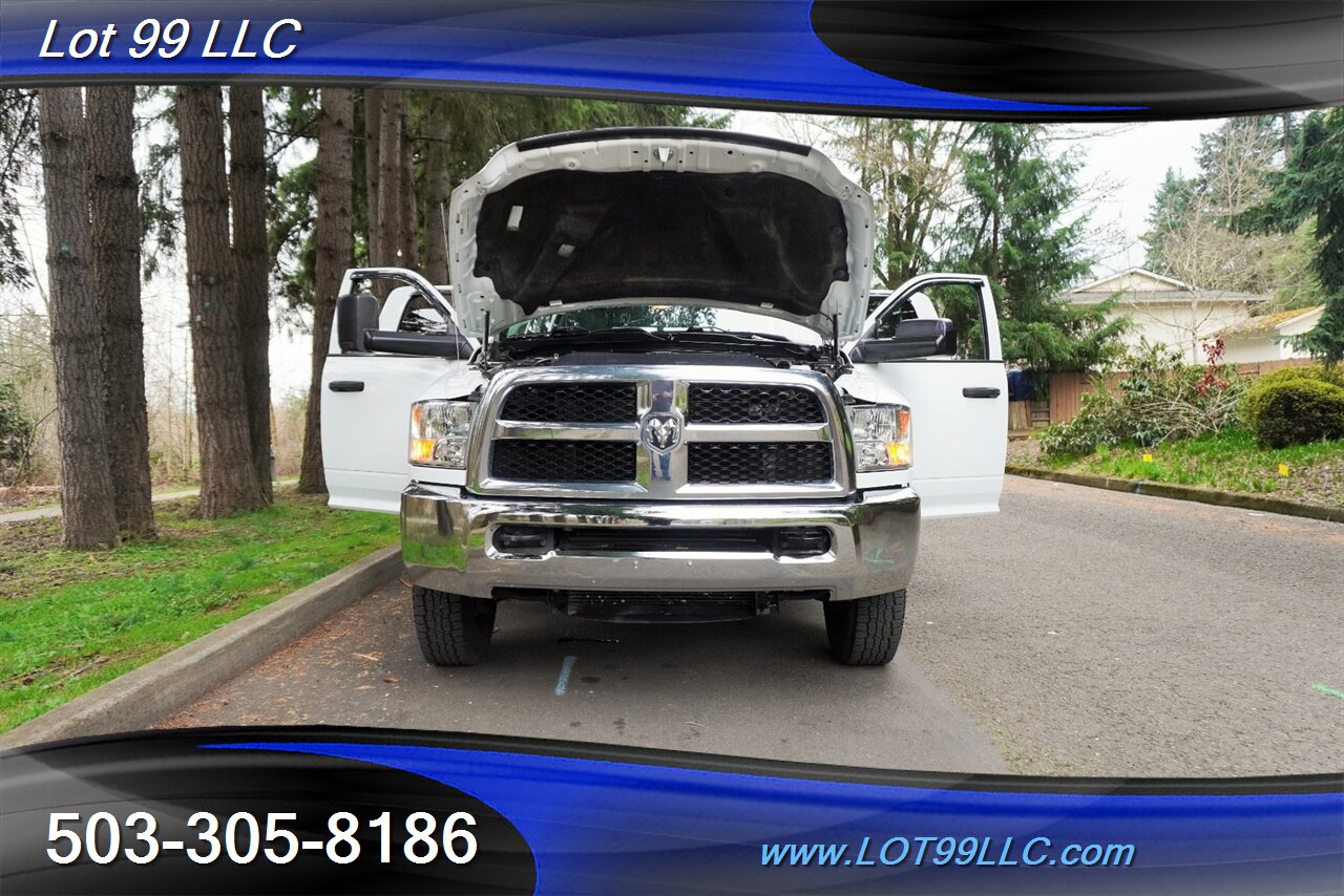 2018 RAM 3500 Tradesman 4X4 Dullay 6.7L Cummins Crew Cab FLATBED Roof Rack Newer Tires 2 OWNERS - Photo 30 - Milwaukie, OR 97267