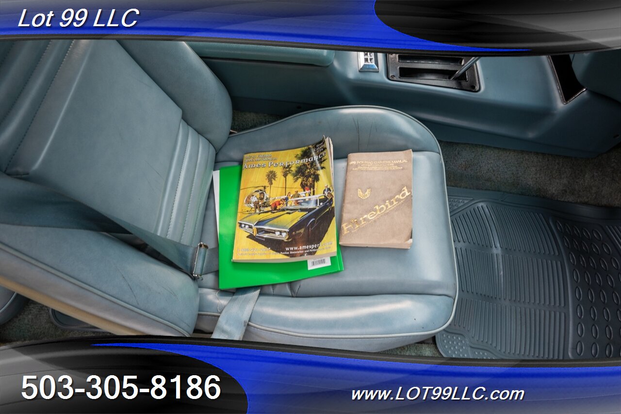 1979 PONTIAC Formula 56k Miles 301 V8 Th350 Automatic - Photo 19 - Milwaukie, OR 97267