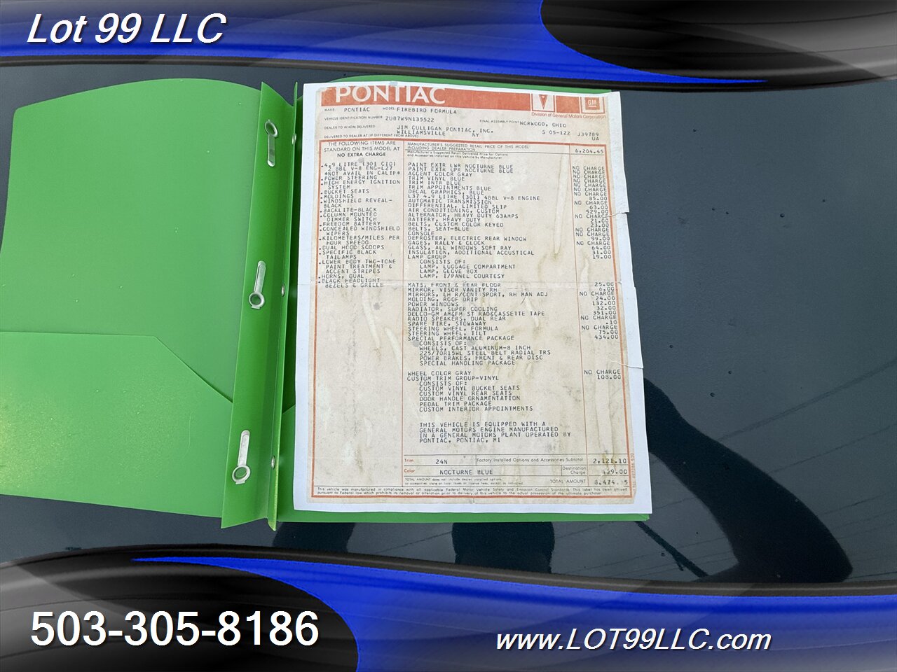 1979 PONTIAC Formula 56k Miles 301 V8 Th350 Automatic - Photo 72 - Milwaukie, OR 97267