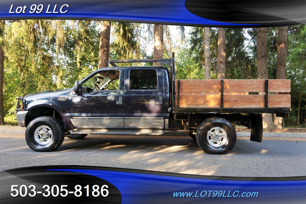 2000 Ford F-250 Lariat 4X4 V10 Auto Leather FLAT BED NEWER TIRES   - Photo 1 - Milwaukie, OR 97267