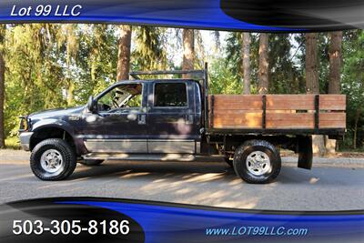 2000 Ford F-250 Lariat 4X4 V10 Auto Leather FLAT BED NEWER TIRES Truck
