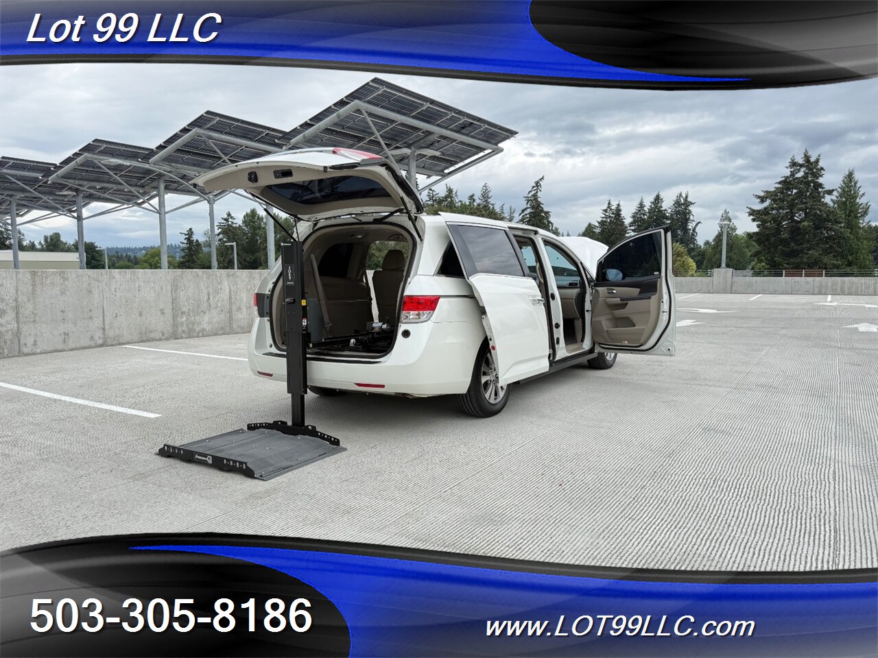 2015 Honda Odyssey EX-L 68k Miles SCOOTER-Wheelchair Van  Rear BRUNO JOEY Scooter Lift - Photo 3 - Milwaukie, OR 97267