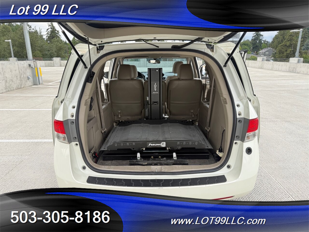 2015 Honda Odyssey EX-L 68k Miles SCOOTER-Wheelchair Van  Rear BRUNO JOEY Scooter Lift - Photo 8 - Milwaukie, OR 97267
