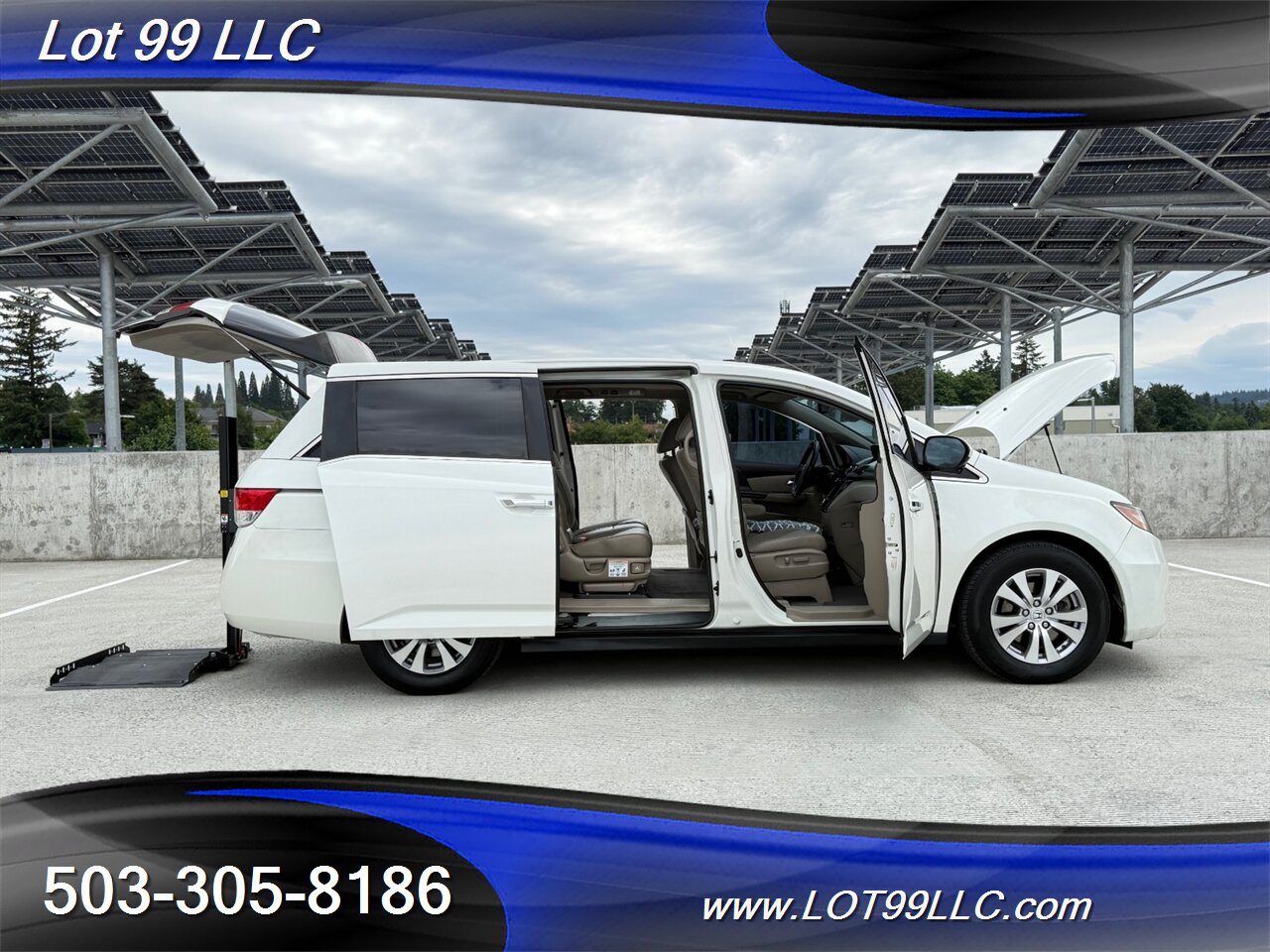 2015 Honda Odyssey EX-L 68k Miles SCOOTER-Wheelchair Van  Rear BRUNO JOEY Scooter Lift - Photo 30 - Milwaukie, OR 97267