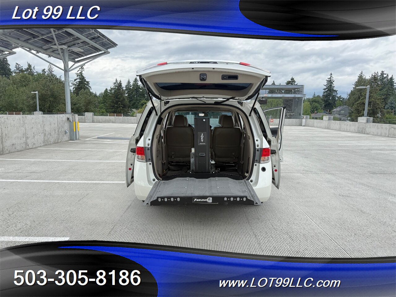 2015 Honda Odyssey EX-L 68k Miles SCOOTER-Wheelchair Van  Rear BRUNO JOEY Scooter Lift - Photo 48 - Milwaukie, OR 97267