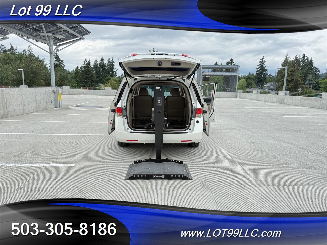2015 Honda Odyssey EX-L 68k Miles SCOOTER-Wheelchair Van  Rear BRUNO JOEY Scooter Lift - Photo 2 - Milwaukie, OR 97267