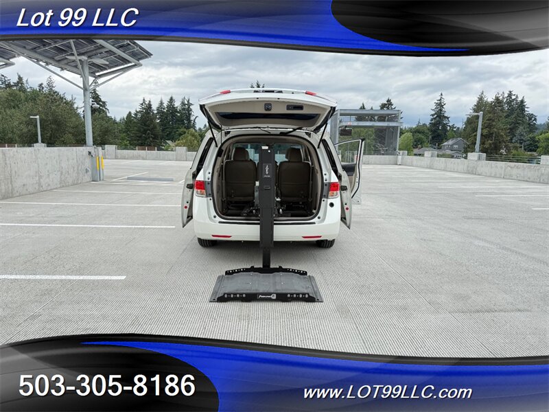 2015 Honda Odyssey EX-L 68k Miles SCOOTER-Wheelchair Van  Rear BRUNO JOEY Scooter Lift