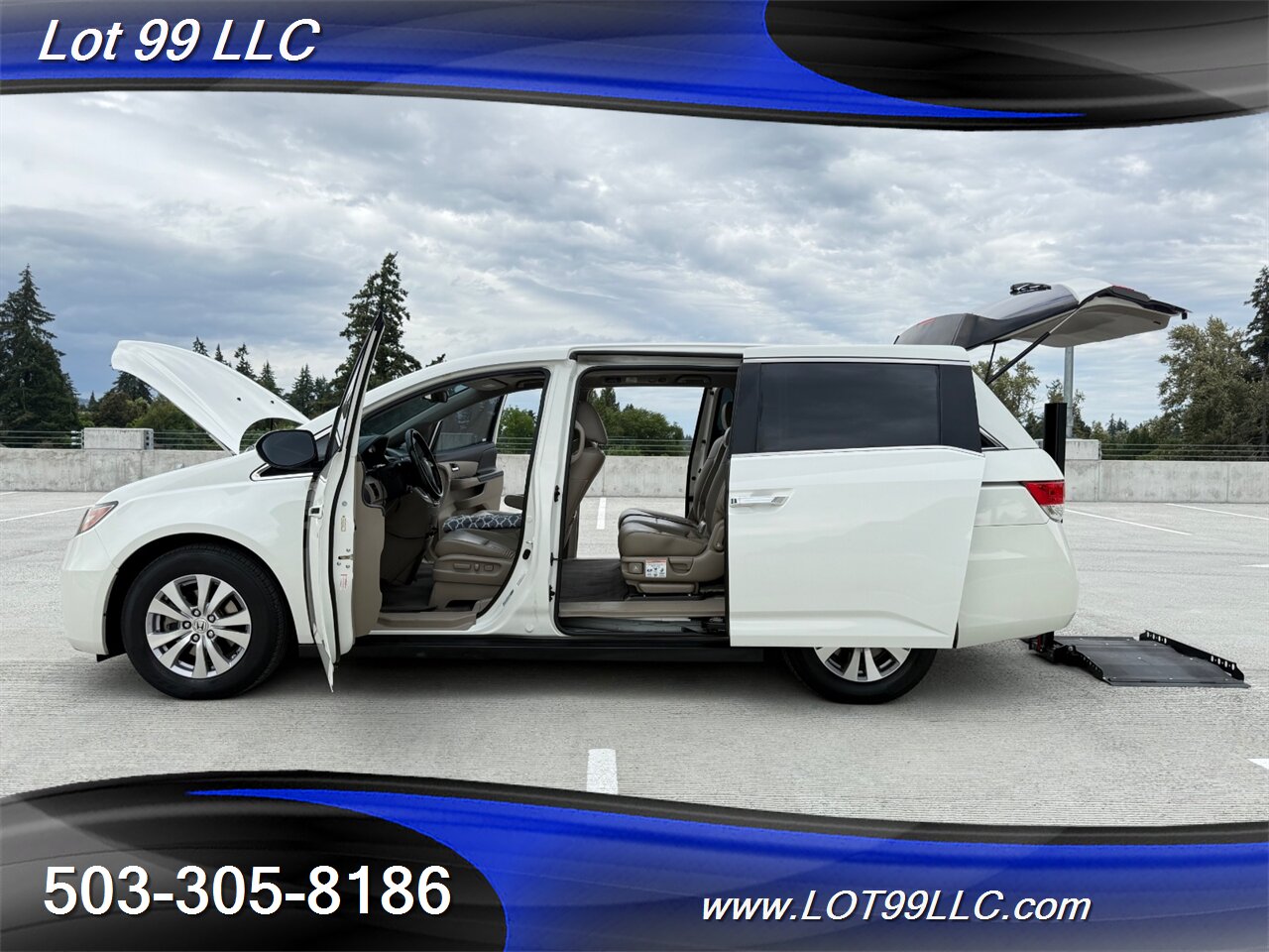 2015 Honda Odyssey EX-L 68k Miles SCOOTER-Wheelchair Van  Rear BRUNO JOEY Scooter Lift - Photo 1 - Milwaukie, OR 97267