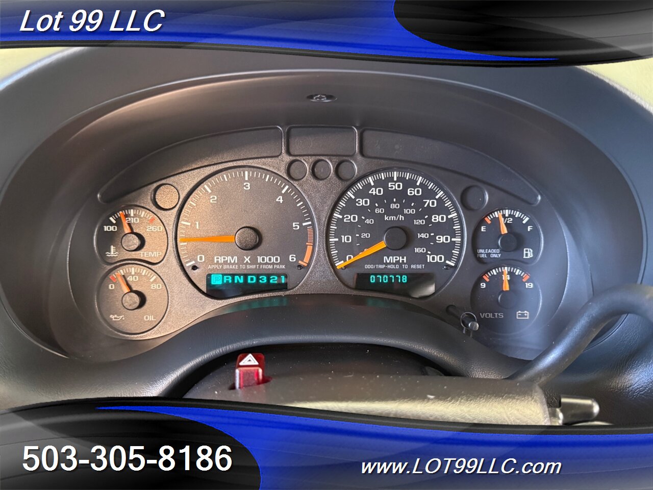 1999 Chevrolet Blazer Only 70k Miles 4x4 4.3l Vortec V6   - Photo 9 - Milwaukie, OR 97267