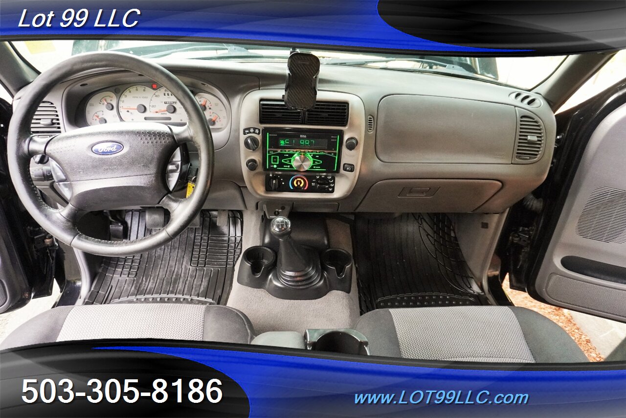 2003 Ford Ranger XLT 4X4 XLT V6 4.0L 5 Speed Manual Short Bed Black Wheels Newer Tires TOOL BOX Local Trade - Photo 19 - Milwaukie, OR 97267