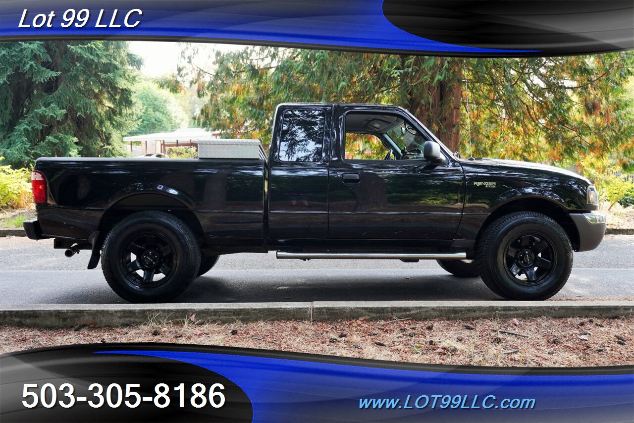 2003 Ford Ranger XLT 4X4 XLT V6 4.0L 5 Speed Manual Short Bed Black Wheels Newer Tires TOOL BOX Local Trade - Photo 8 - Milwaukie, OR 97267