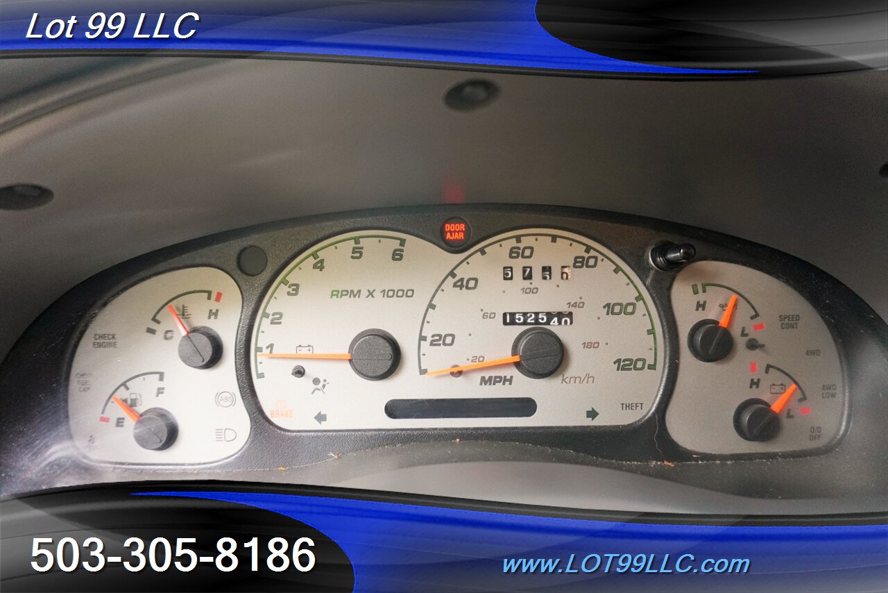 2003 Ford Ranger XLT 4X4 XLT V6 4.0L 5 Speed Manual Short Bed Black Wheels Newer Tires TOOL BOX Local Trade - Photo 22 - Milwaukie, OR 97267