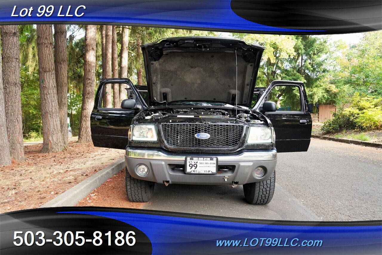 2003 Ford Ranger XLT 4X4 XLT V6 4.0L 5 Speed Manual Short Bed Black Wheels Newer Tires TOOL BOX Local Trade - Photo 29 - Milwaukie, OR 97267