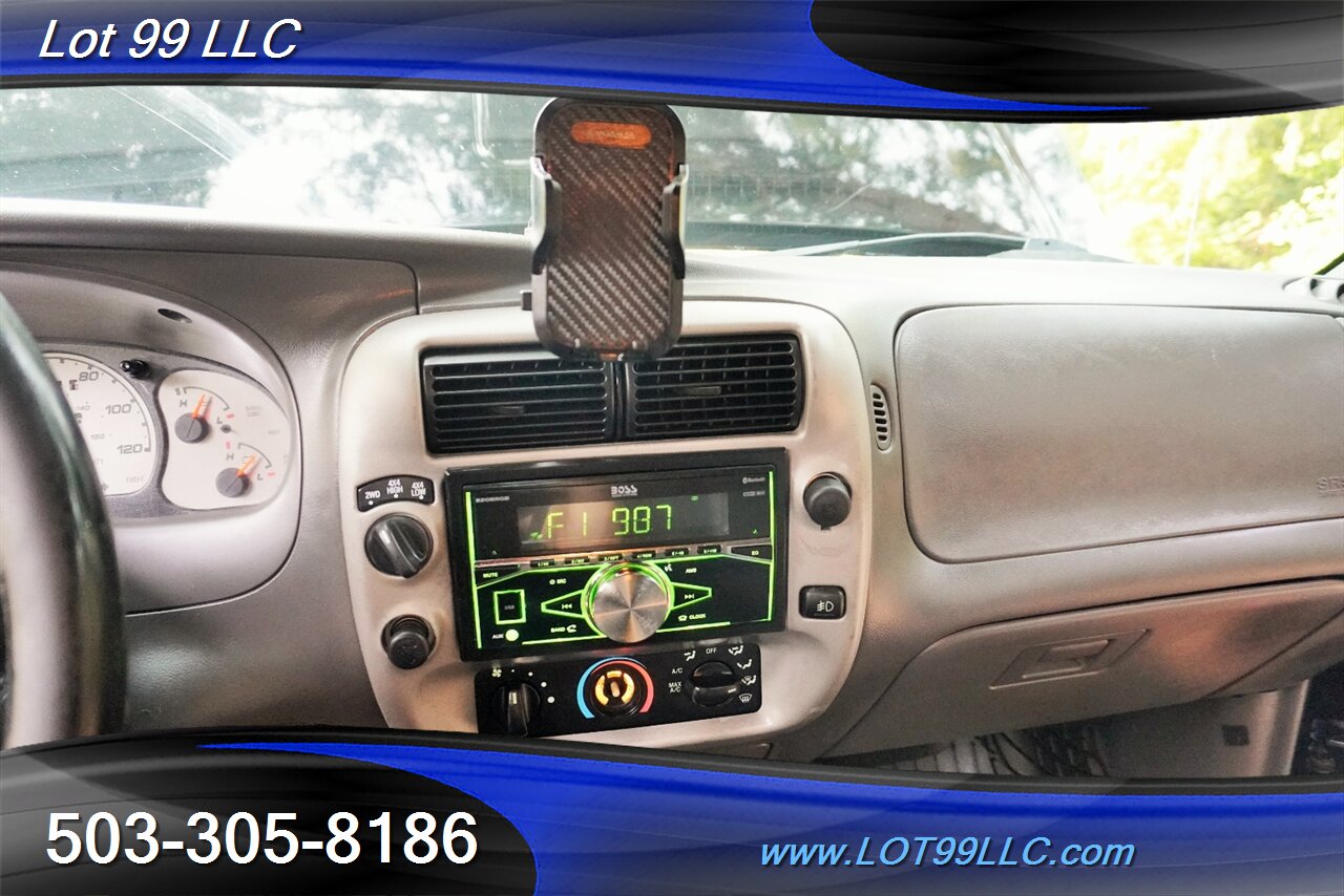 2003 Ford Ranger XLT 4X4 XLT V6 4.0L 5 Speed Manual Short Bed Black Wheels Newer Tires TOOL BOX Local Trade - Photo 20 - Milwaukie, OR 97267