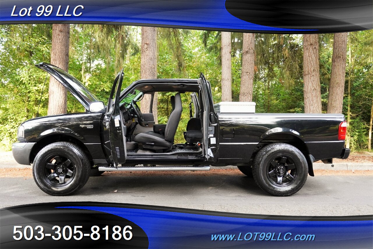2003 Ford Ranger XLT 4X4 XLT V6 4.0L 5 Speed Manual Short Bed Black Wheels Newer Tires TOOL BOX Local Trade - Photo 28 - Milwaukie, OR 97267