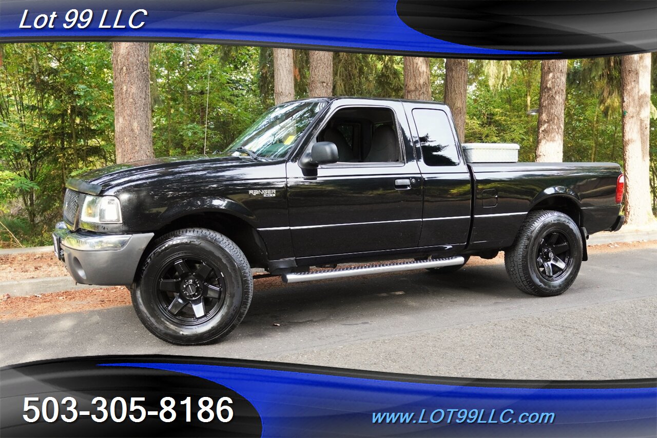 2003 Ford Ranger XLT 4X4 XLT V6 4.0L 5 Speed Manual Short Bed Black Wheels Newer Tires TOOL BOX Local Trade - Photo 5 - Milwaukie, OR 97267
