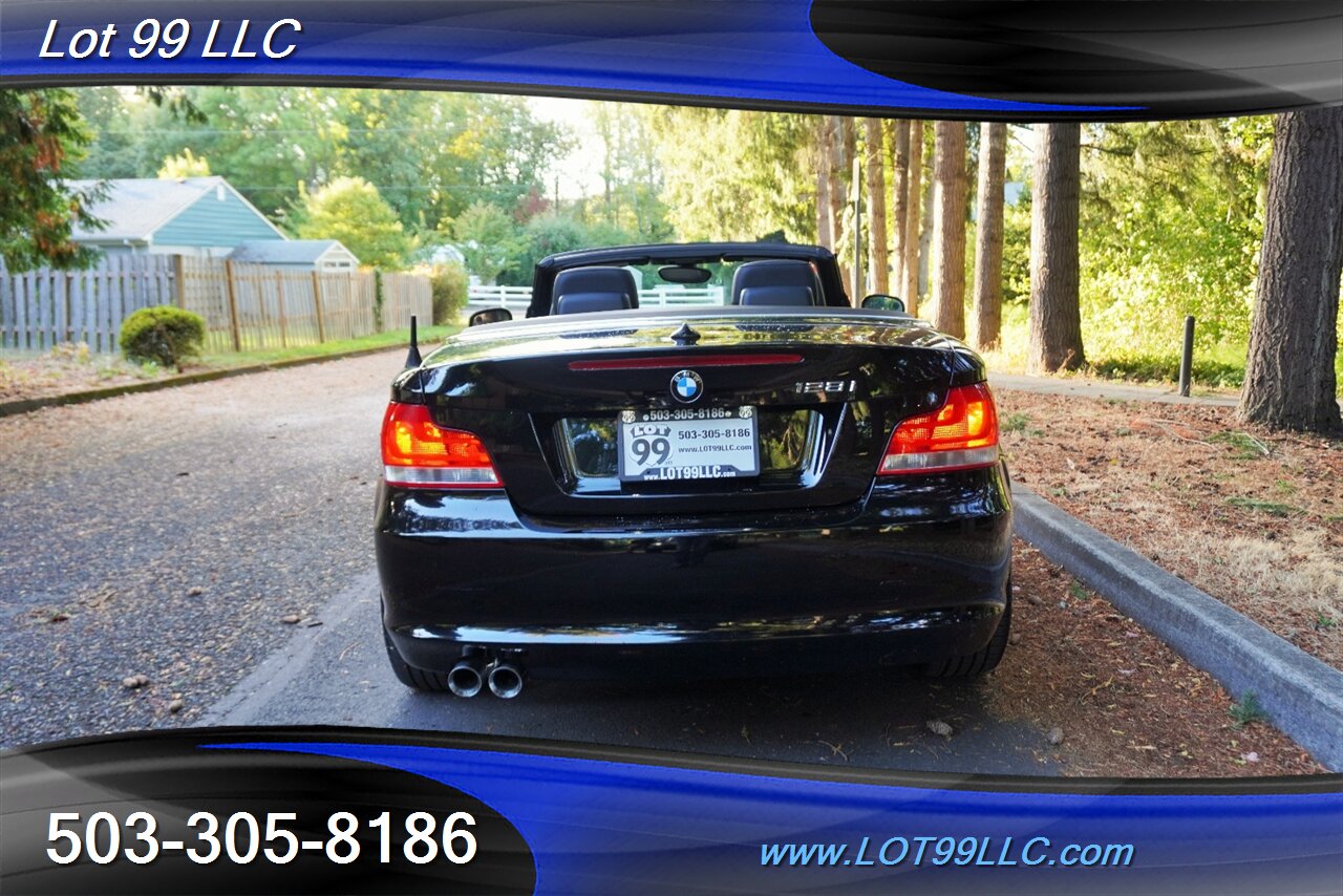 2013 BMW 128i Convertible Power Top Heated Leather Seats  Premium Wheels Newer Tires - Photo 10 - Milwaukie, OR 97267