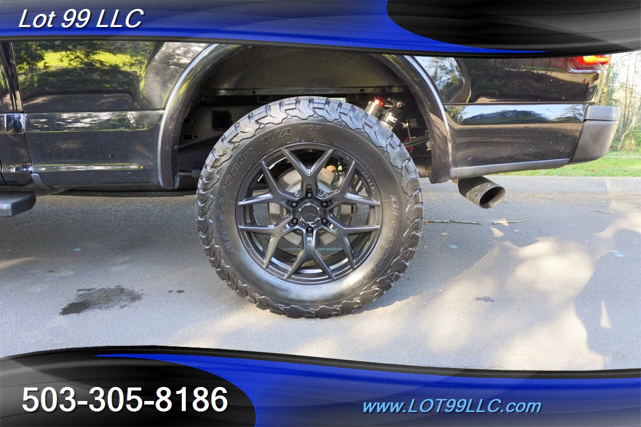 2018 Ford F-150 Lariat 4X4 3.5L Ecoboost Heated Leather Moon Roof  LIFTED RC SHOCKS Bumpers Black Wheels Newer Tires - Photo 39 - Milwaukie, OR 97267