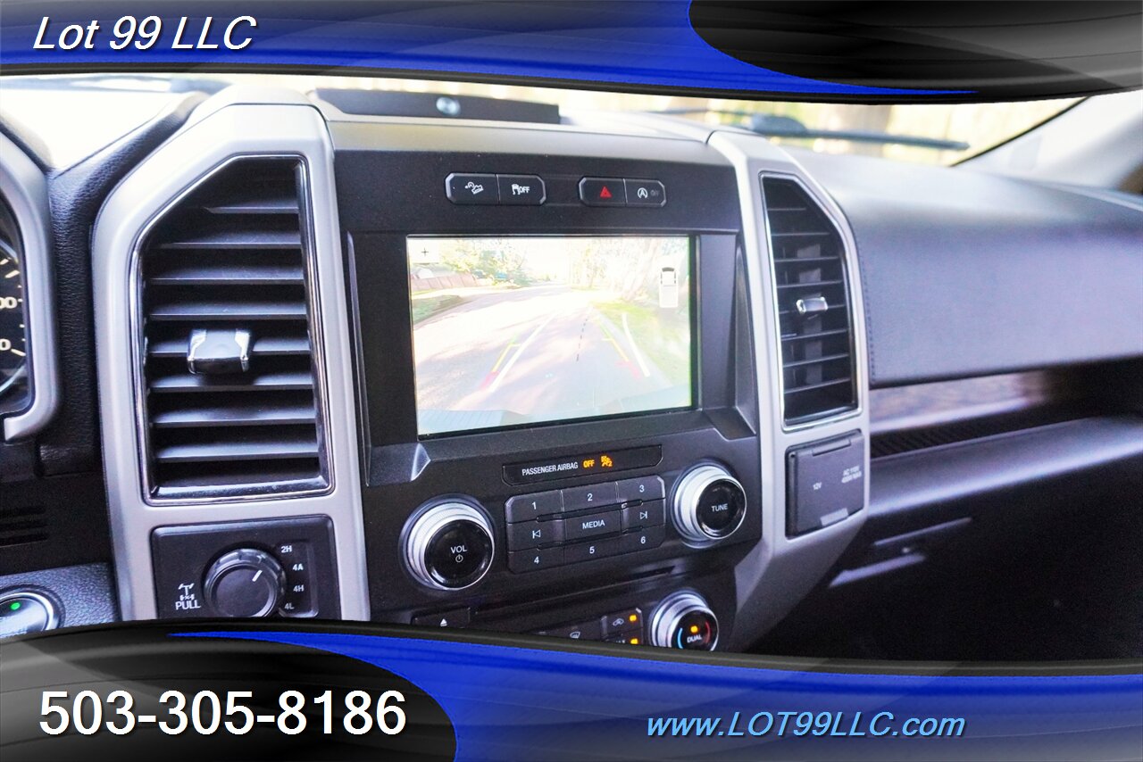 2018 Ford F-150 Lariat 4X4 3.5L Ecoboost Heated Leather Moon Roof  LIFTED RC SHOCKS Bumpers Black Wheels Newer Tires - Photo 40 - Milwaukie, OR 97267