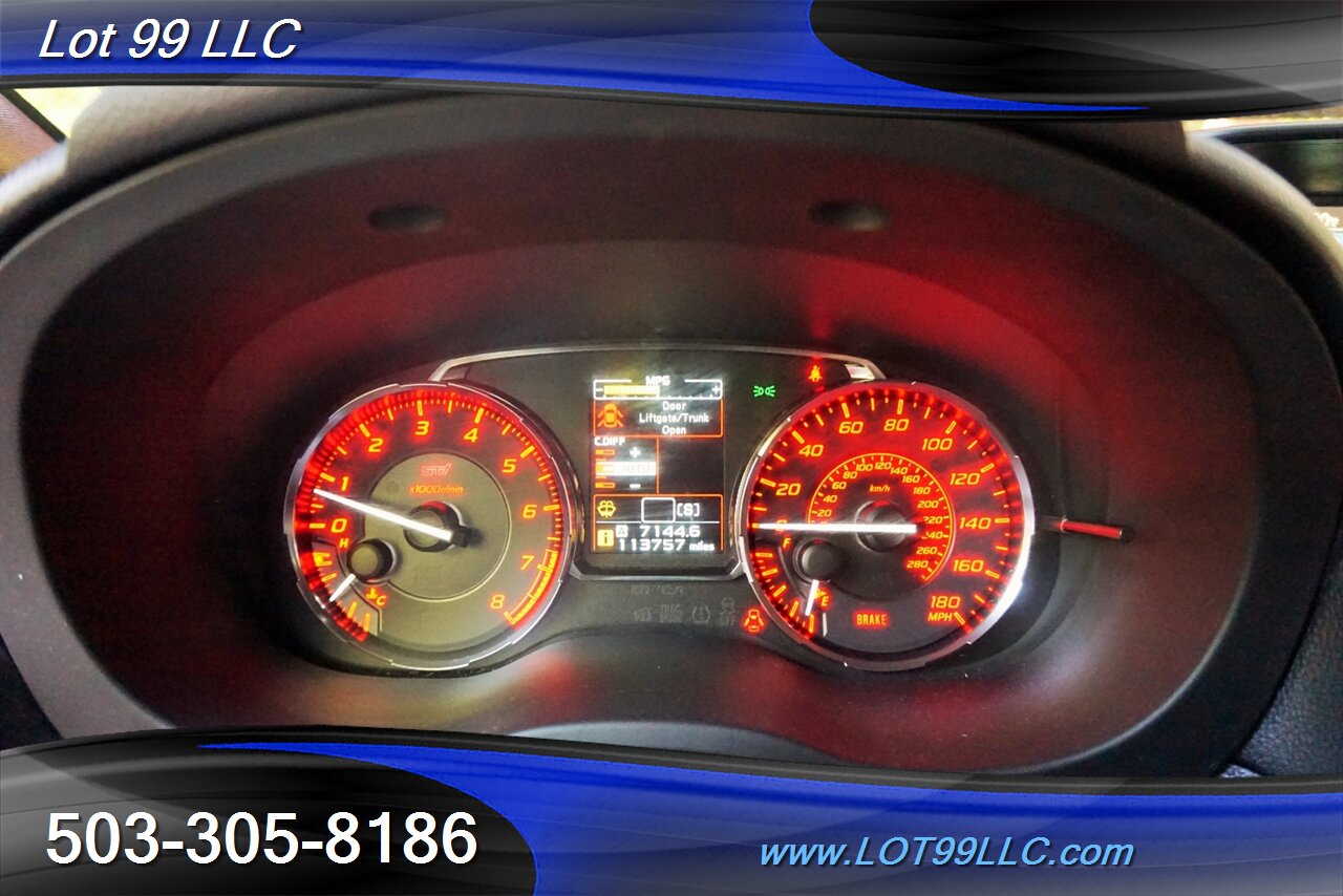 2015 Subaru WRX STI Sedan Only 113K Recaro Seats Premium Wheels - Photo 20 - Milwaukie, OR 97267