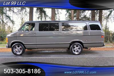 1979 DODGE B20 Long Wheel Base Custom Interior CHROME Wheels Van