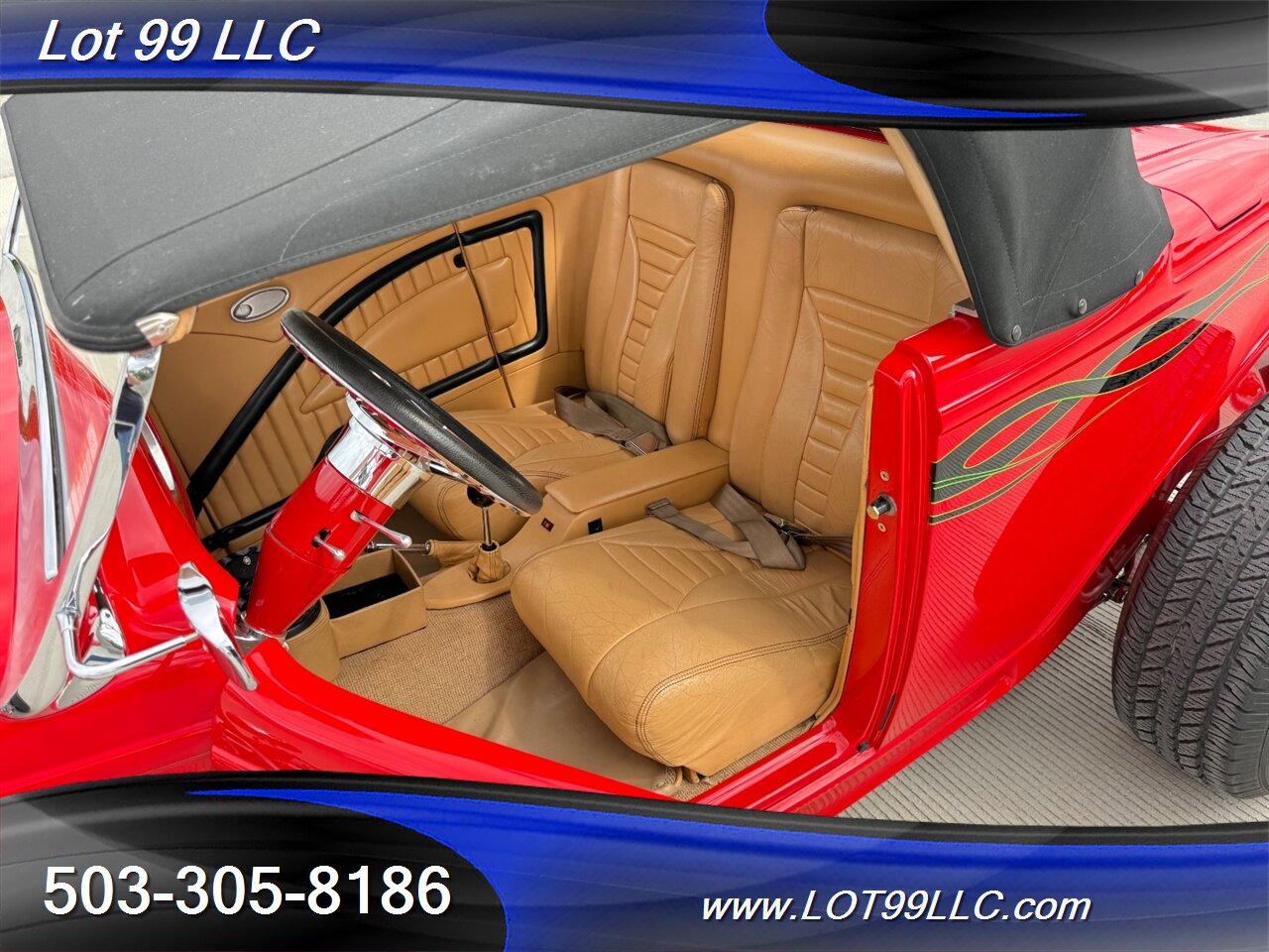 1932 Ford Highboy Roadster BBF 390 V8  5 Speed Manual Vintage Air  Dual Quads - Photo 39 - Milwaukie, OR 97267