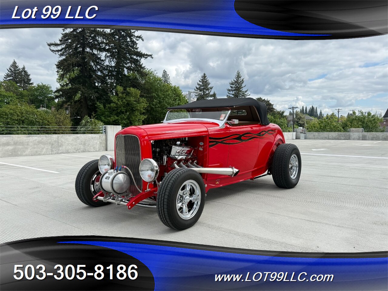 1932 Ford Highboy Roadster BBF 390 V8  5 Speed Manual Vintage Air  Dual Quads - Photo 2 - Milwaukie, OR 97267