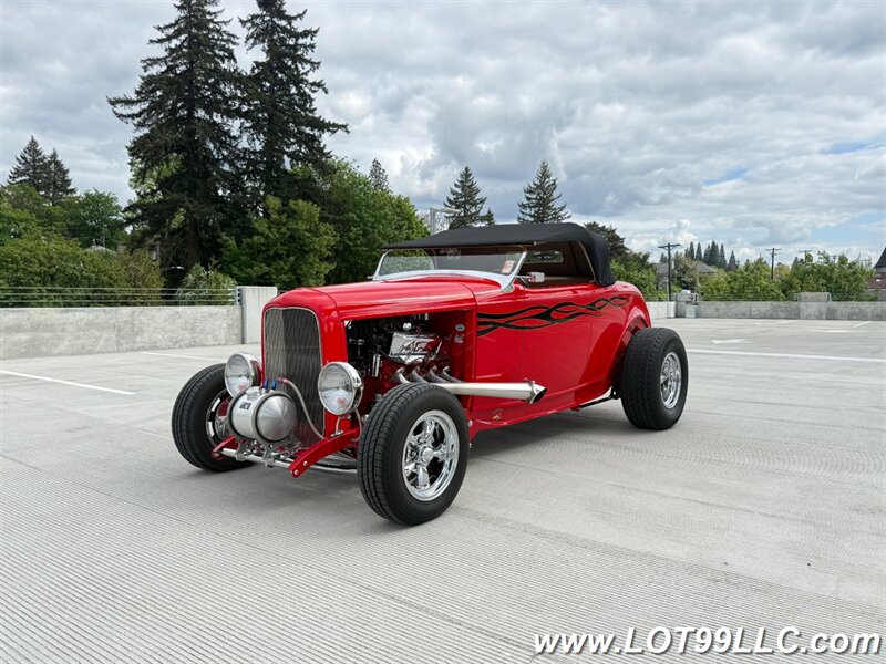 1932 Ford Highboy Roadster BBF 390 V8  5 Speed Manual Vintage Air  Dual Quads