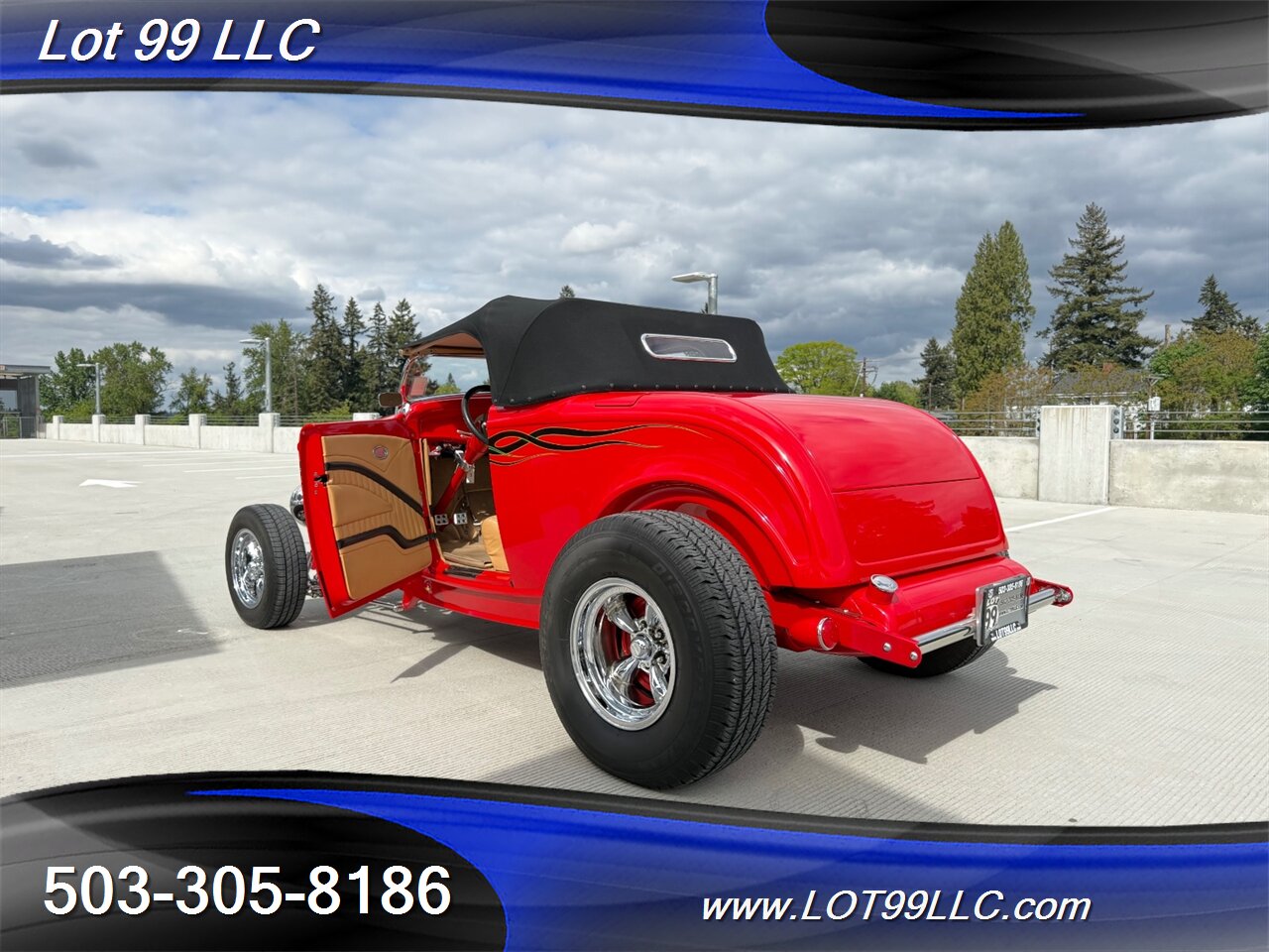 1932 Ford Highboy Roadster BBF 390 V8  5 Speed Manual Vintage Air  Dual Quads - Photo 30 - Milwaukie, OR 97267