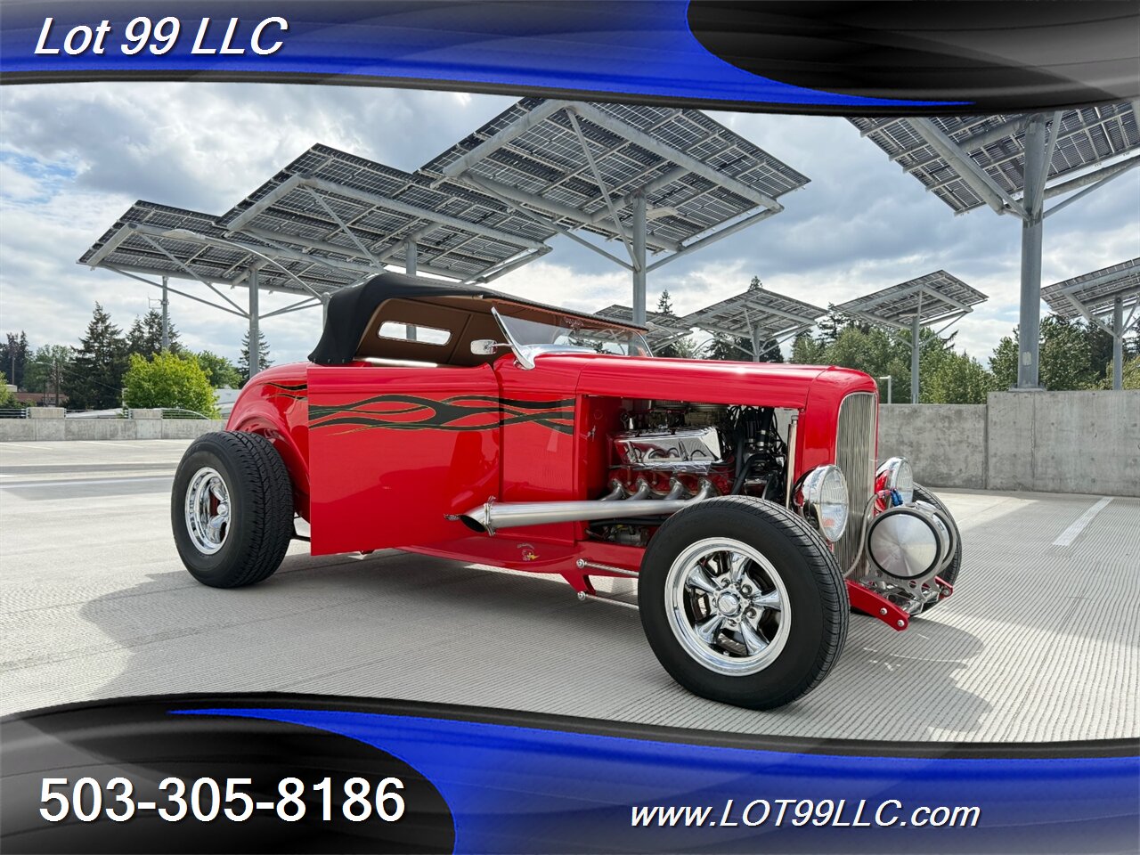 1932 Ford Highboy Roadster BBF 390 V8  5 Speed Manual Vintage Air  Dual Quads - Photo 27 - Milwaukie, OR 97267