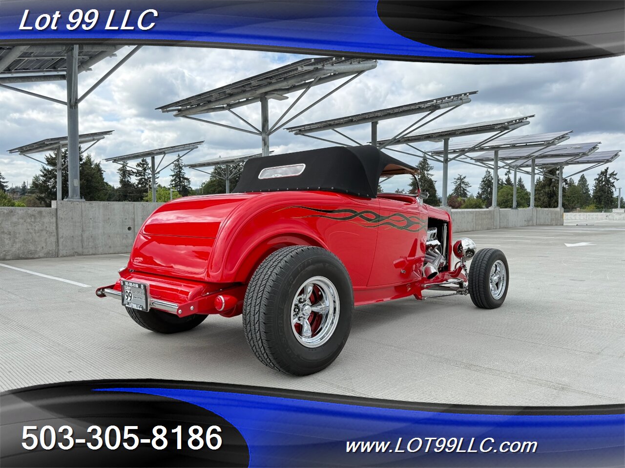 1932 Ford Highboy Roadster BBF 390 V8  5 Speed Manual Vintage Air  Dual Quads - Photo 6 - Milwaukie, OR 97267