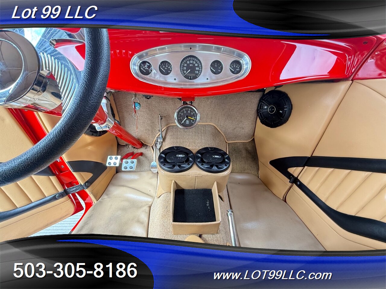 1932 Ford Highboy Roadster BBF 390 V8  5 Speed Manual Vintage Air  Dual Quads - Photo 43 - Milwaukie, OR 97267