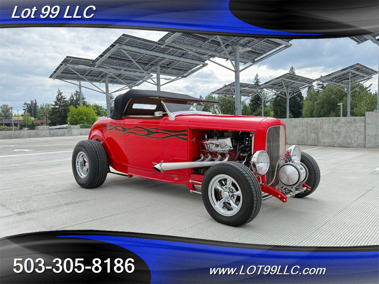 1932 Ford Highboy Roadster BBF 390 V8  5 Speed Manual Vintage Air  Dual Quads - Photo 4 - Milwaukie, OR 97267