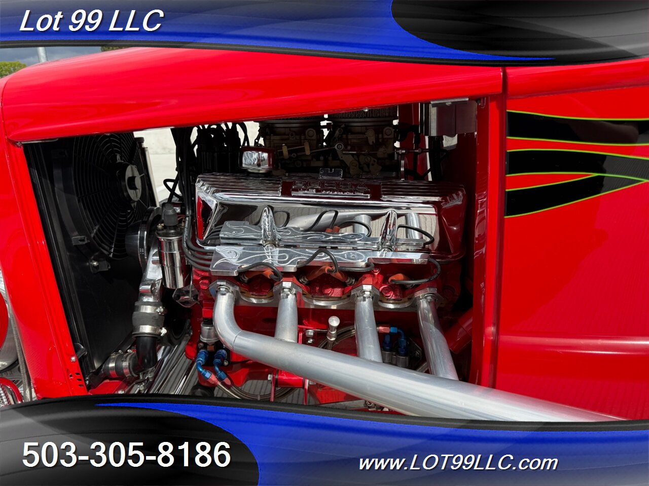 1932 Ford Highboy Roadster BBF 390 V8  5 Speed Manual Vintage Air  Dual Quads - Photo 53 - Milwaukie, OR 97267