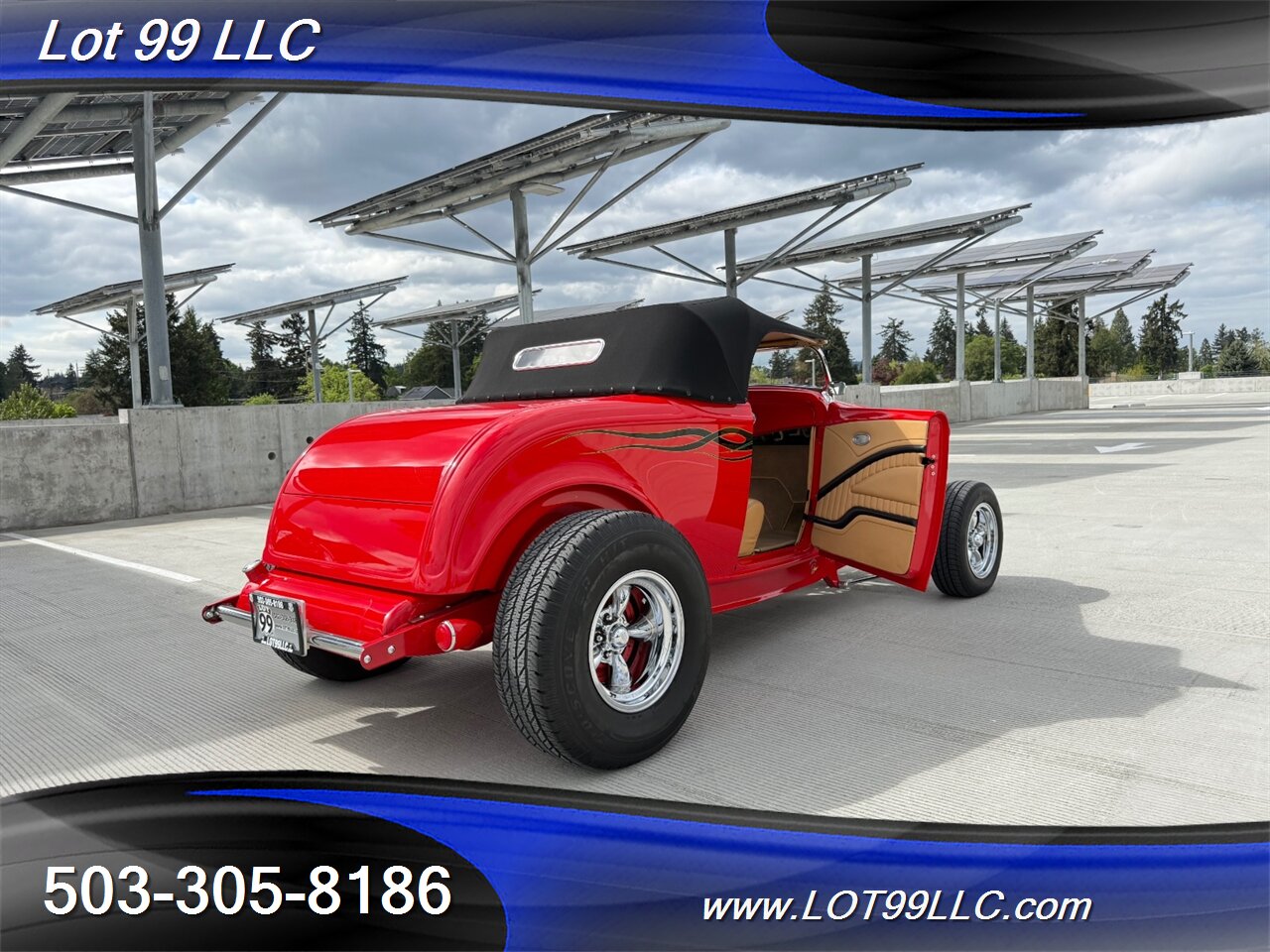 1932 Ford Highboy Roadster BBF 390 V8  5 Speed Manual Vintage Air  Dual Quads - Photo 28 - Milwaukie, OR 97267