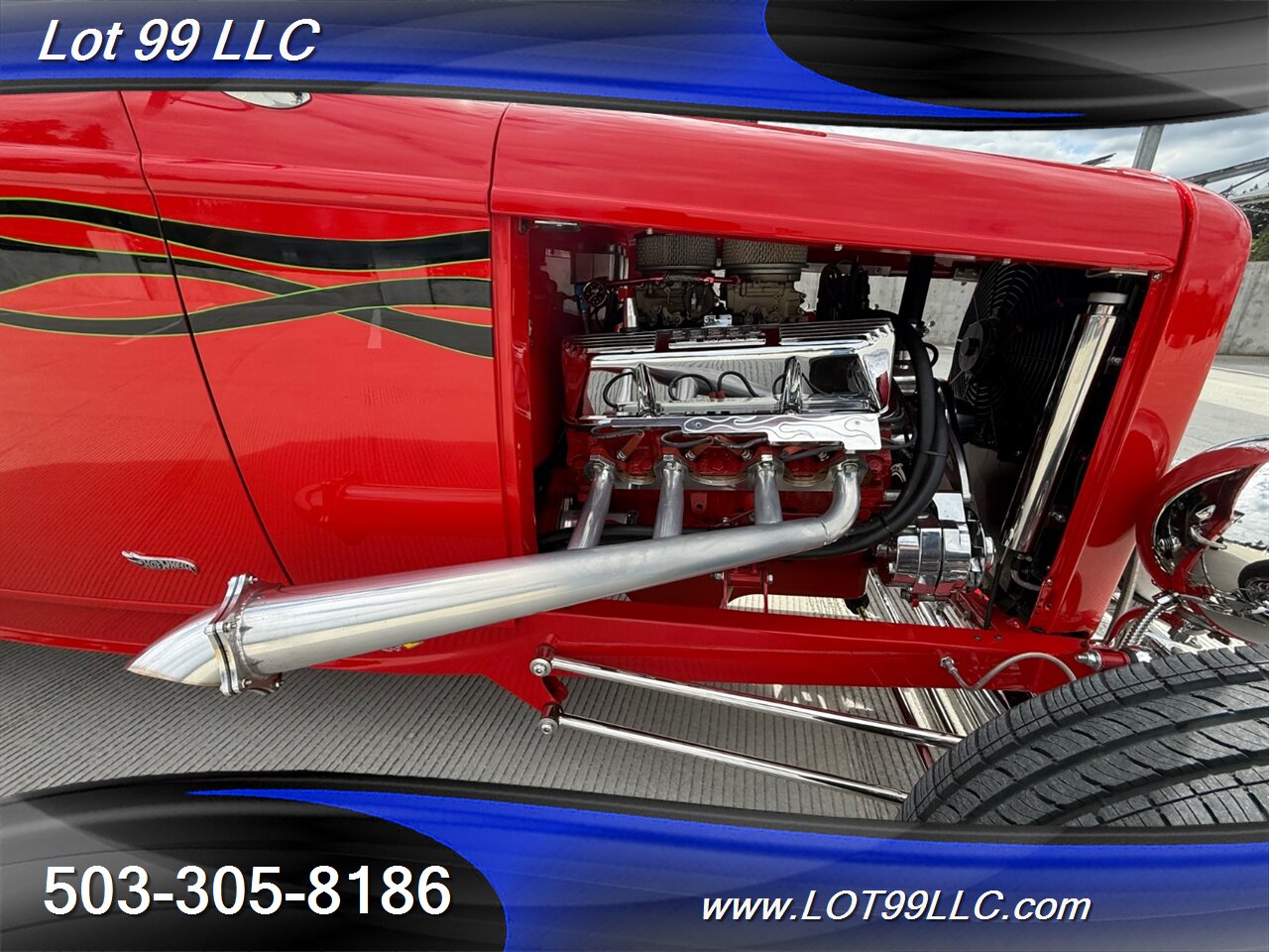 1932 Ford Highboy Roadster BBF 390 V8  5 Speed Manual Vintage Air  Dual Quads - Photo 60 - Milwaukie, OR 97267