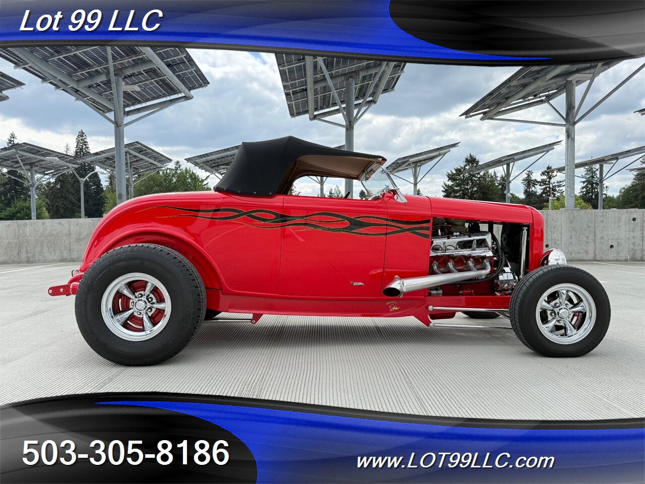 1932 Ford Highboy Roadster BBF 390 V8  5 Speed Manual Vintage Air  Dual Quads - Photo 5 - Milwaukie, OR 97267