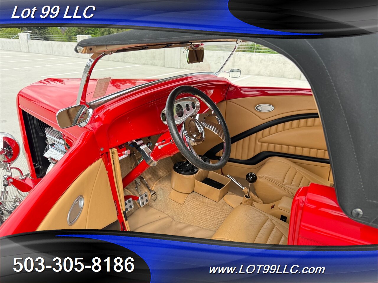 1932 Ford Highboy Roadster BBF 390 V8  5 Speed Manual Vintage Air  Dual Quads - Photo 38 - Milwaukie, OR 97267