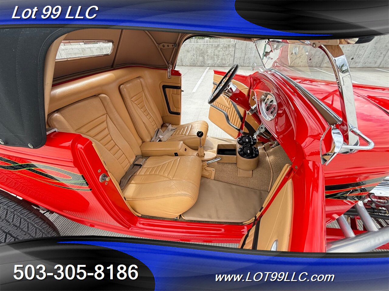 1932 Ford Highboy Roadster BBF 390 V8  5 Speed Manual Vintage Air  Dual Quads - Photo 47 - Milwaukie, OR 97267