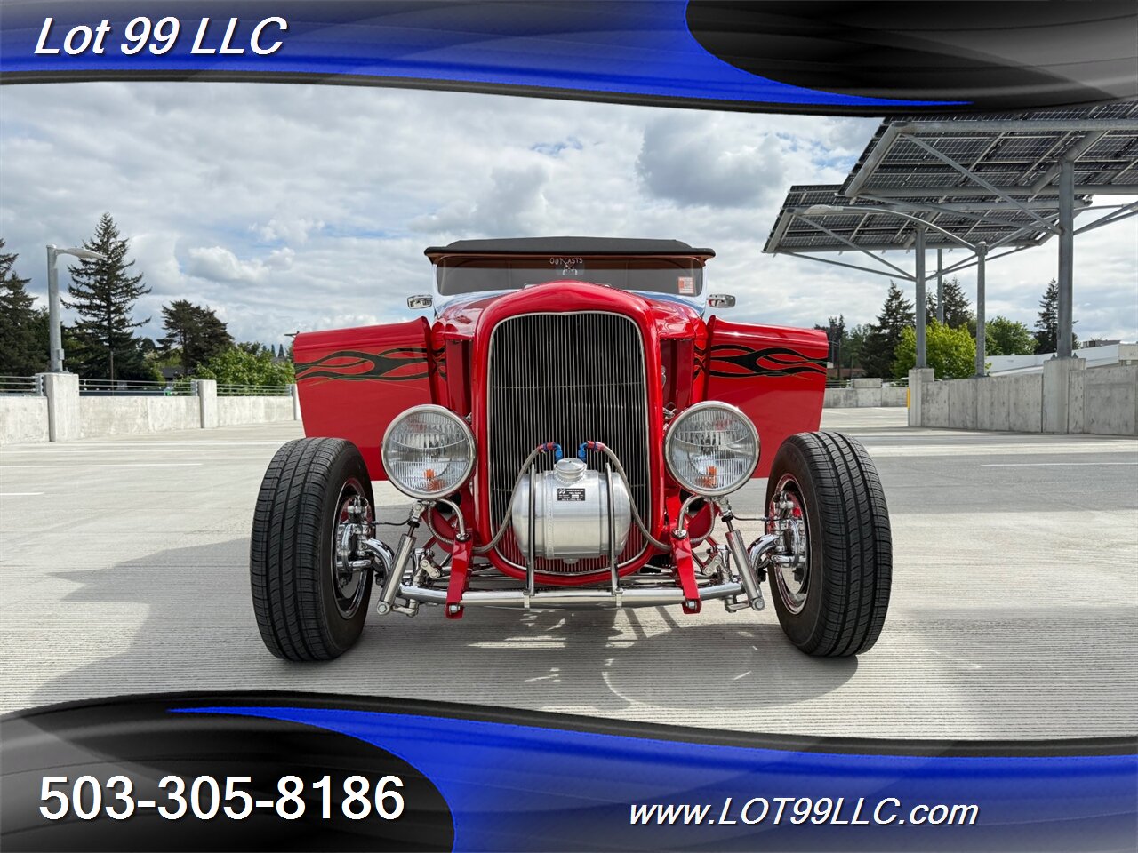 1932 Ford Highboy Roadster BBF 390 V8  5 Speed Manual Vintage Air  Dual Quads - Photo 26 - Milwaukie, OR 97267