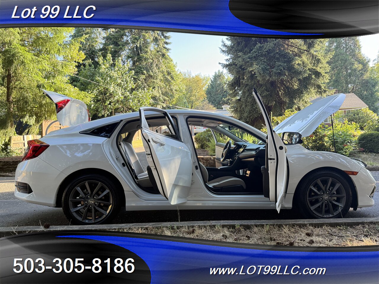 2019 Honda Civic EX 1.5L Turbo 86k 42MPG Htd Seats Roof Lane-Crash - Photo 68 - Milwaukie, OR 97267