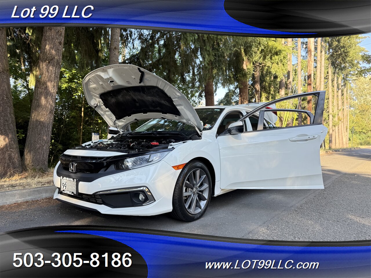 2019 Honda Civic EX 1.5L Turbo 86k 42MPG Htd Seats Roof Lane-Crash - Photo 59 - Milwaukie, OR 97267
