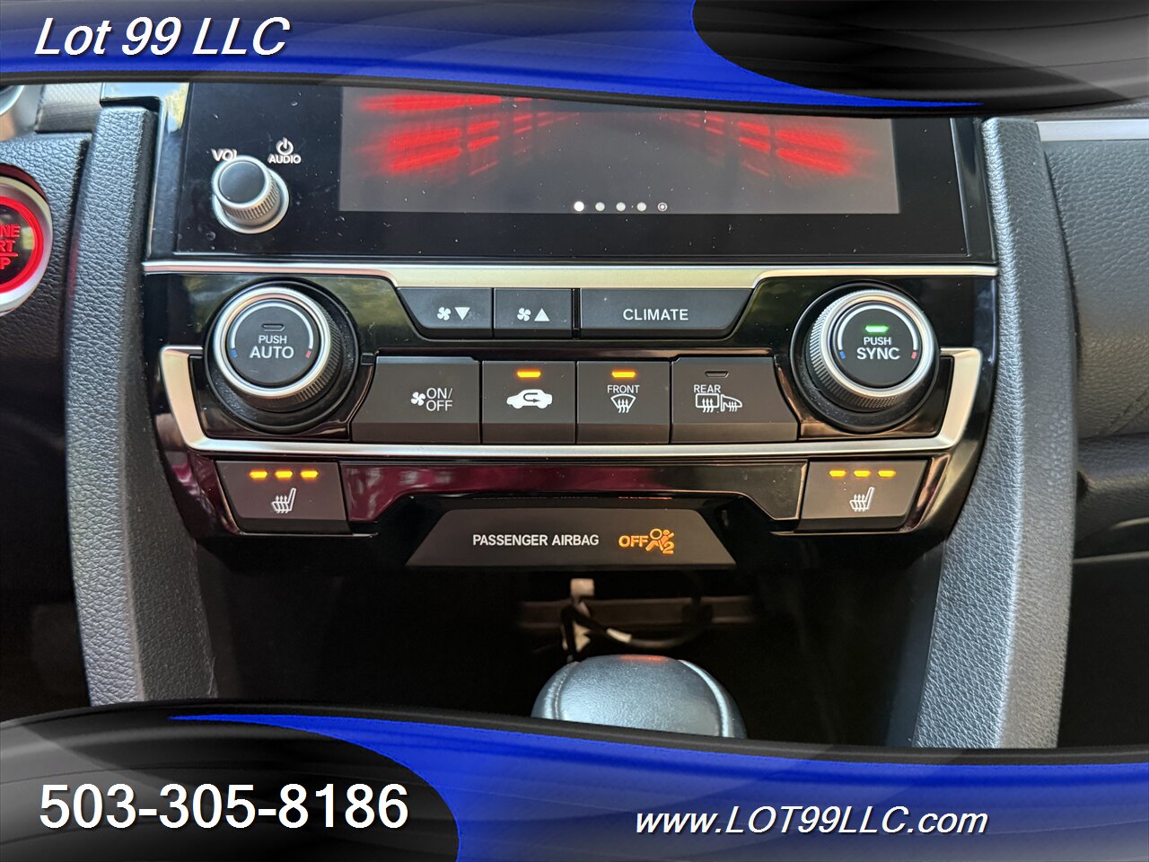 2019 Honda Civic EX 1.5L Turbo 86k 42MPG Htd Seats Roof Lane-Crash - Photo 40 - Milwaukie, OR 97267