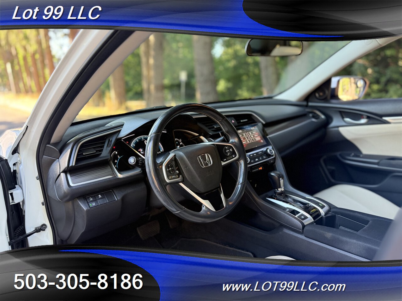 2019 Honda Civic EX 1.5L Turbo 86k 42MPG Htd Seats Roof Lane-Crash - Photo 32 - Milwaukie, OR 97267