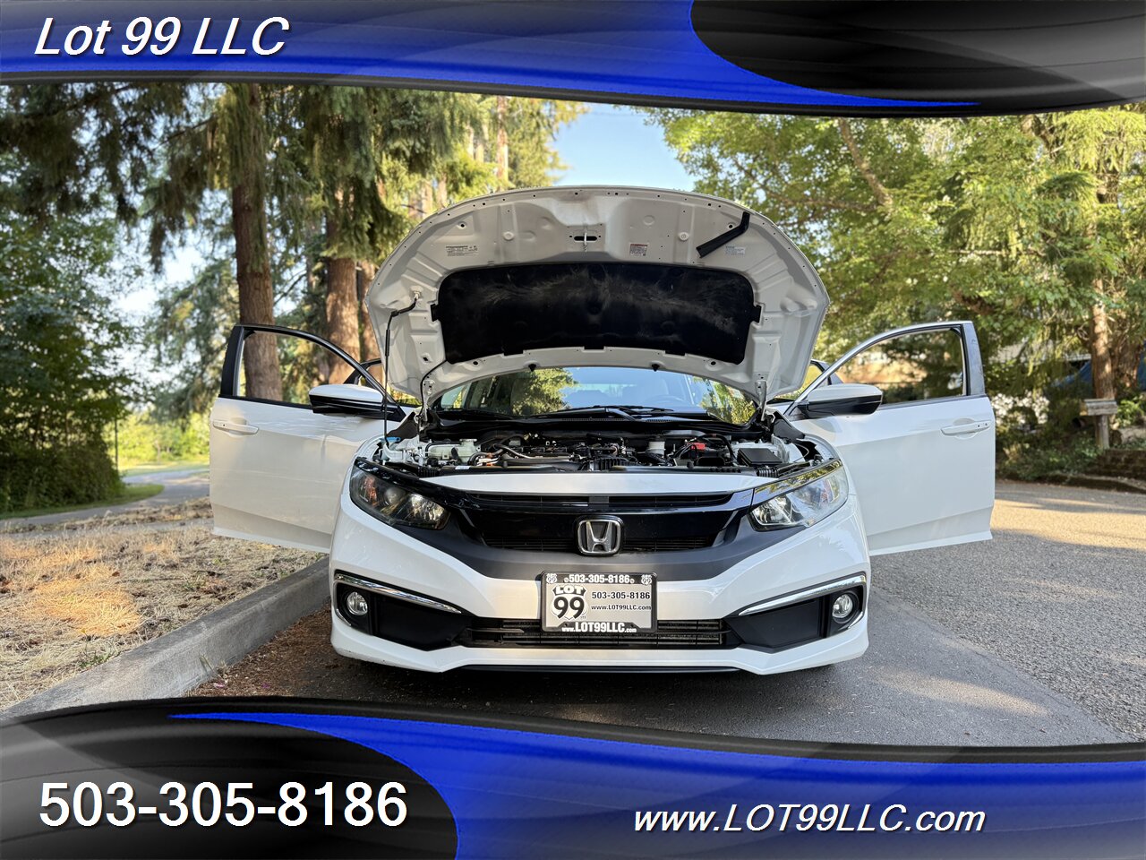 2019 Honda Civic EX 1.5L Turbo 86k 42MPG Htd Seats Roof Lane-Crash - Photo 60 - Milwaukie, OR 97267