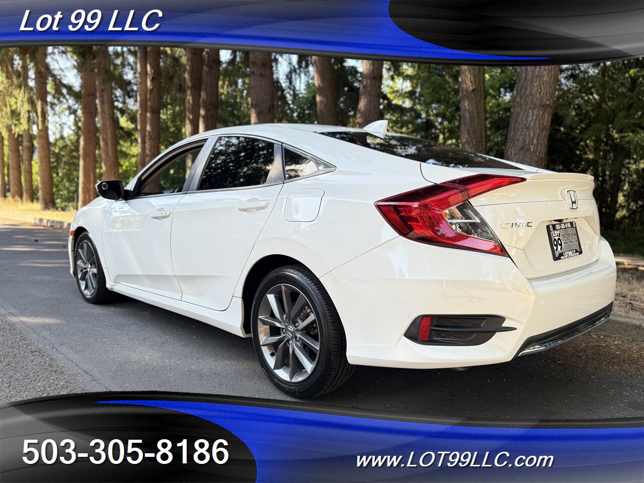 2019 Honda Civic EX 1.5L Turbo 86k 42MPG Htd Seats Roof Lane-Crash - Photo 8 - Milwaukie, OR 97267