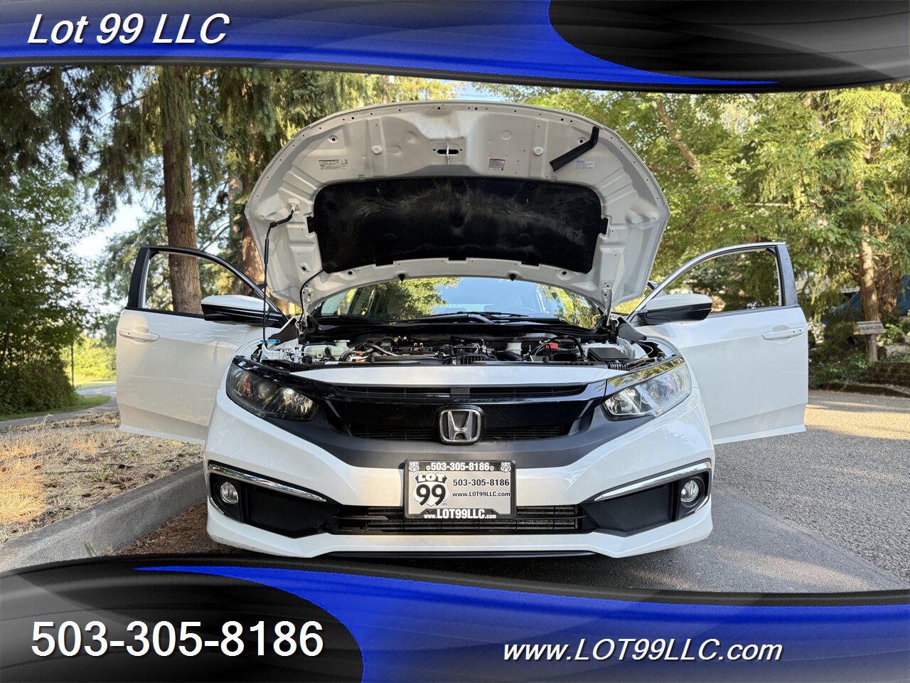 2019 Honda Civic EX 1.5L Turbo 86k 42MPG Htd Seats Roof Lane-Crash - Photo 61 - Milwaukie, OR 97267